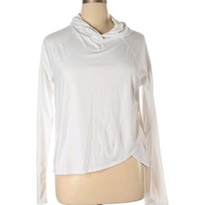 Athleta XLT white hoodie